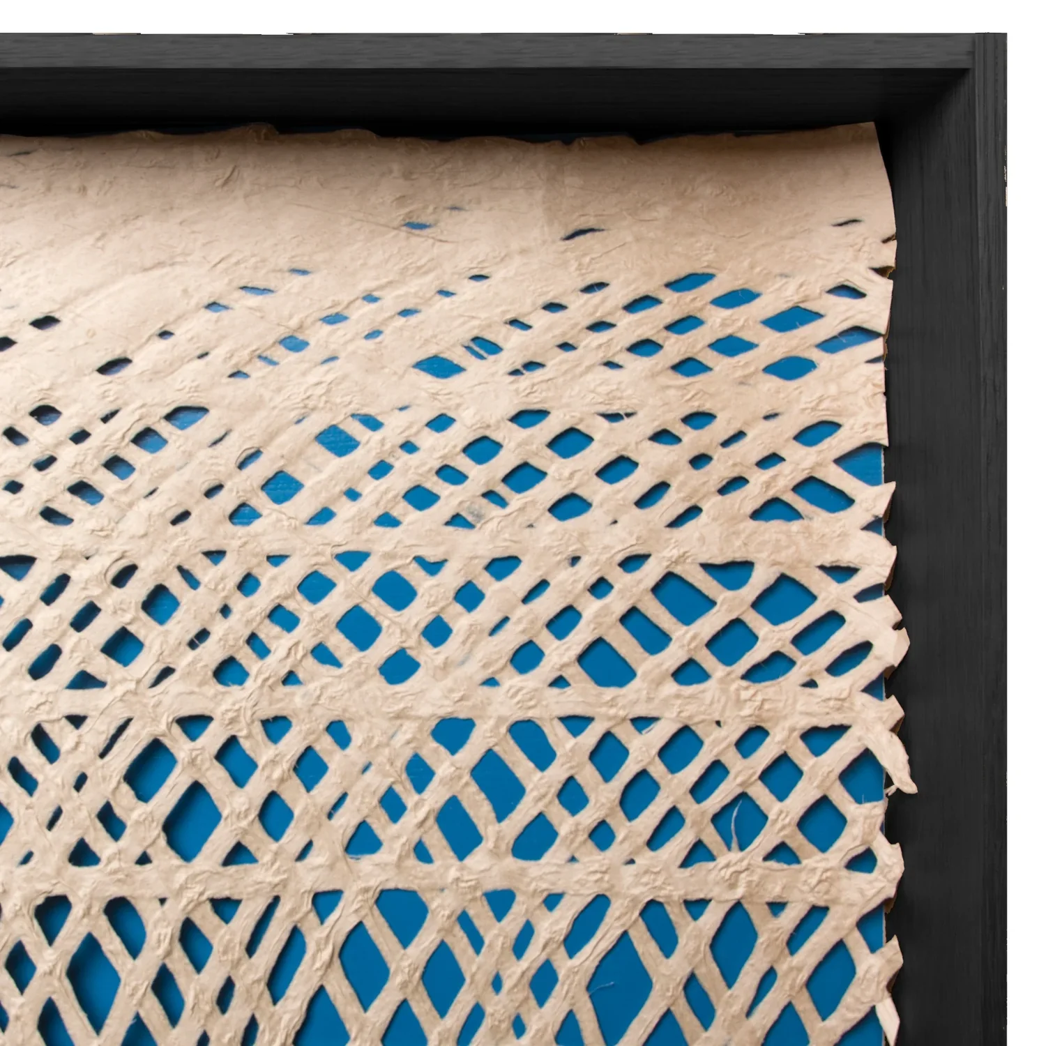 Shadow Box w/ Painted Interior & Curva Paper By Gold Leaf - Image 2