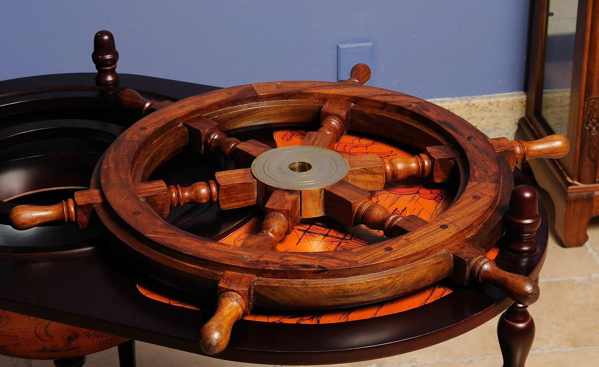 Ship Wheel By Homeroots - 364330