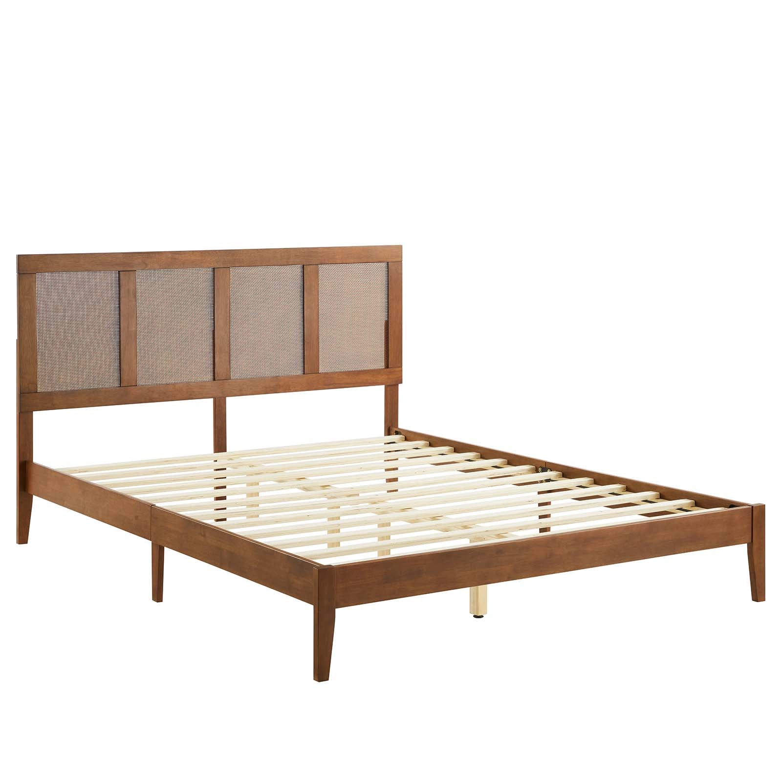 Sirocco Rattan and Wood Queen Platform Bed By Modway - MOD-7154 - Image 16
