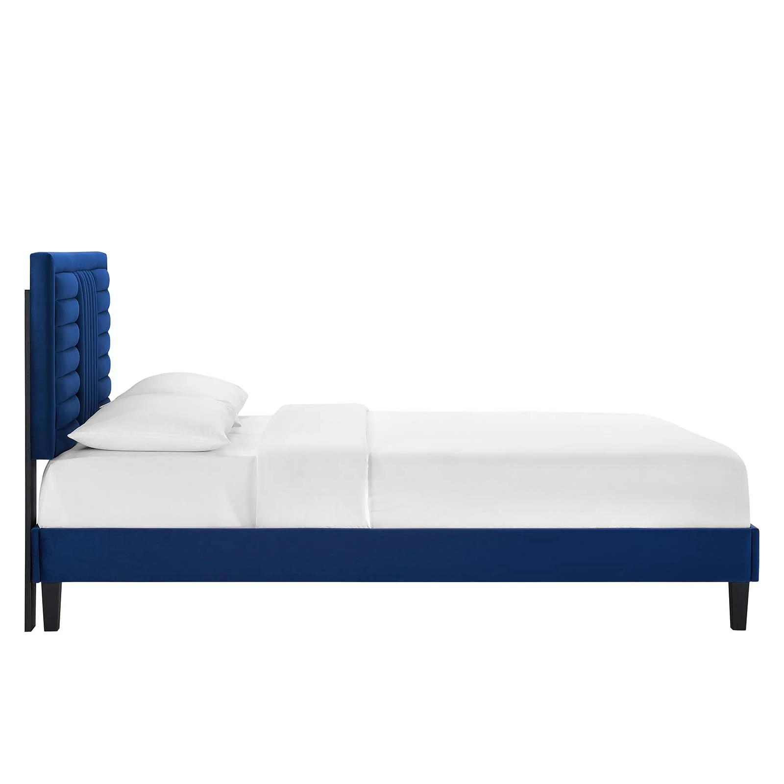 Sofia Channel Tufted Performance Velvet King Platform Bed By Modway - MOD-7011 - Image 19