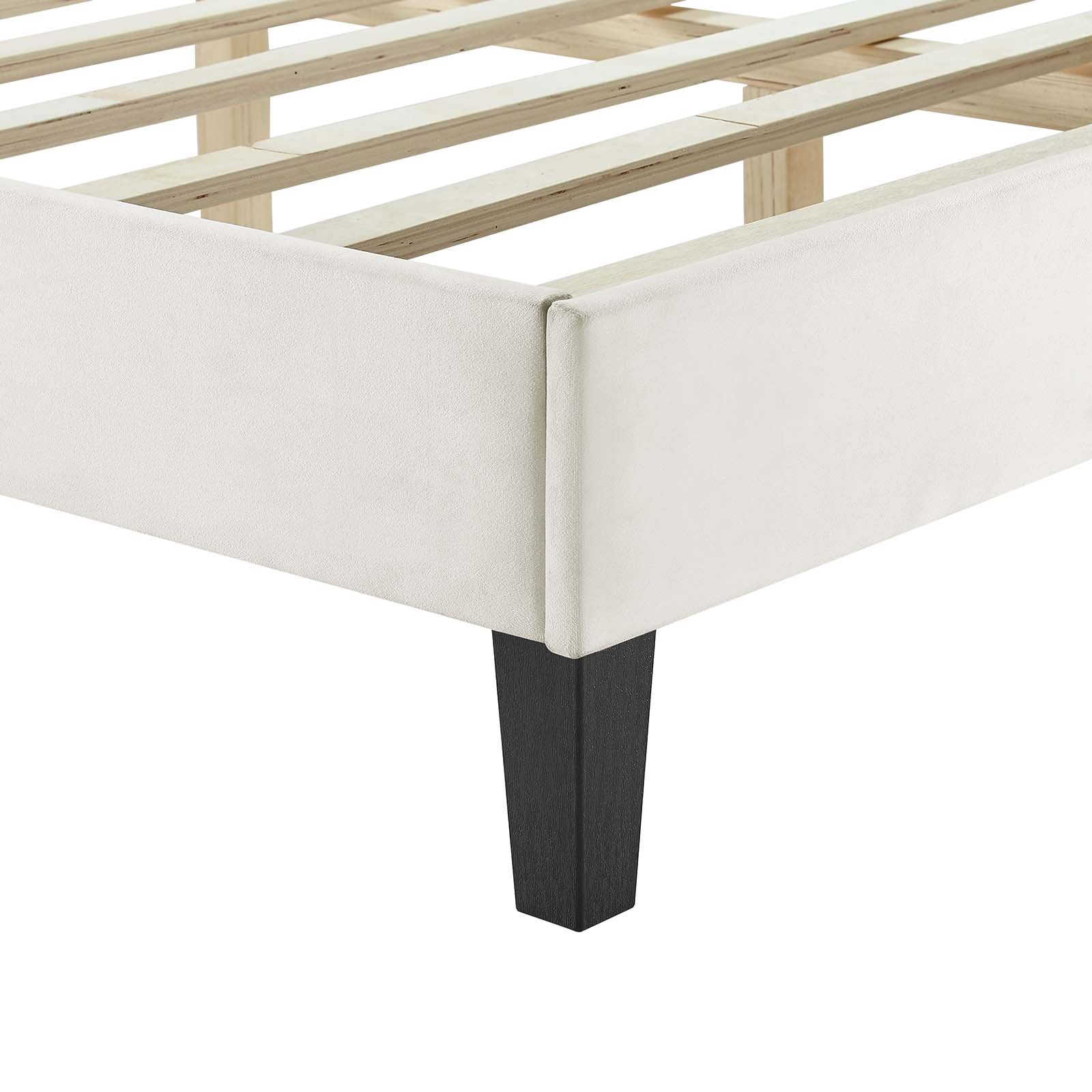 Sofia Channel Tufted Performance Velvet King Platform Bed By Modway - MOD-7011 - Image 28