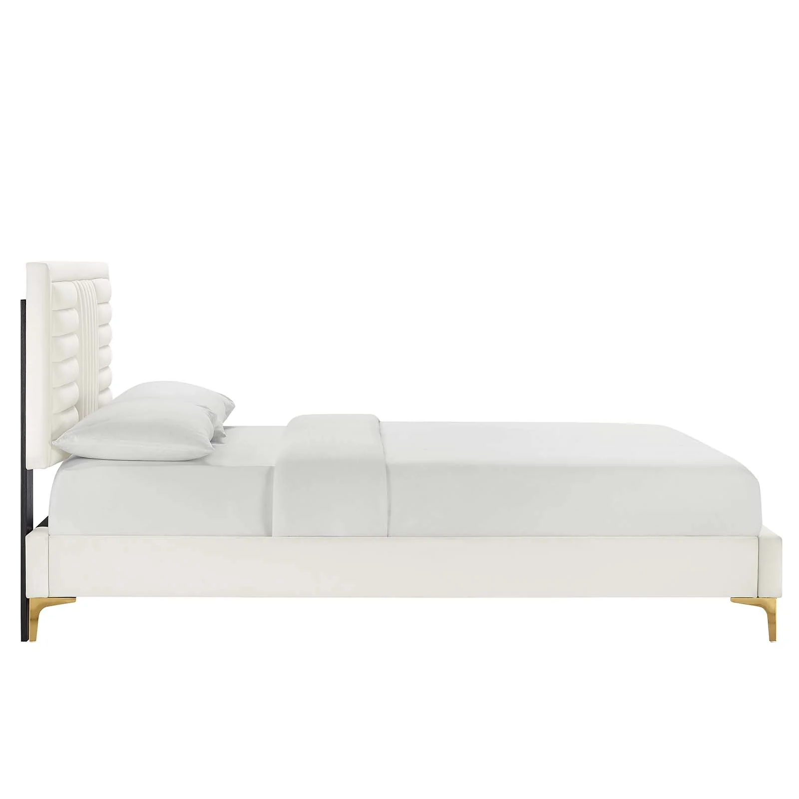 Sofia Channel Tufted Performance Velvet Queen Platform Bed By Modway - MOD-6979 - Image 26