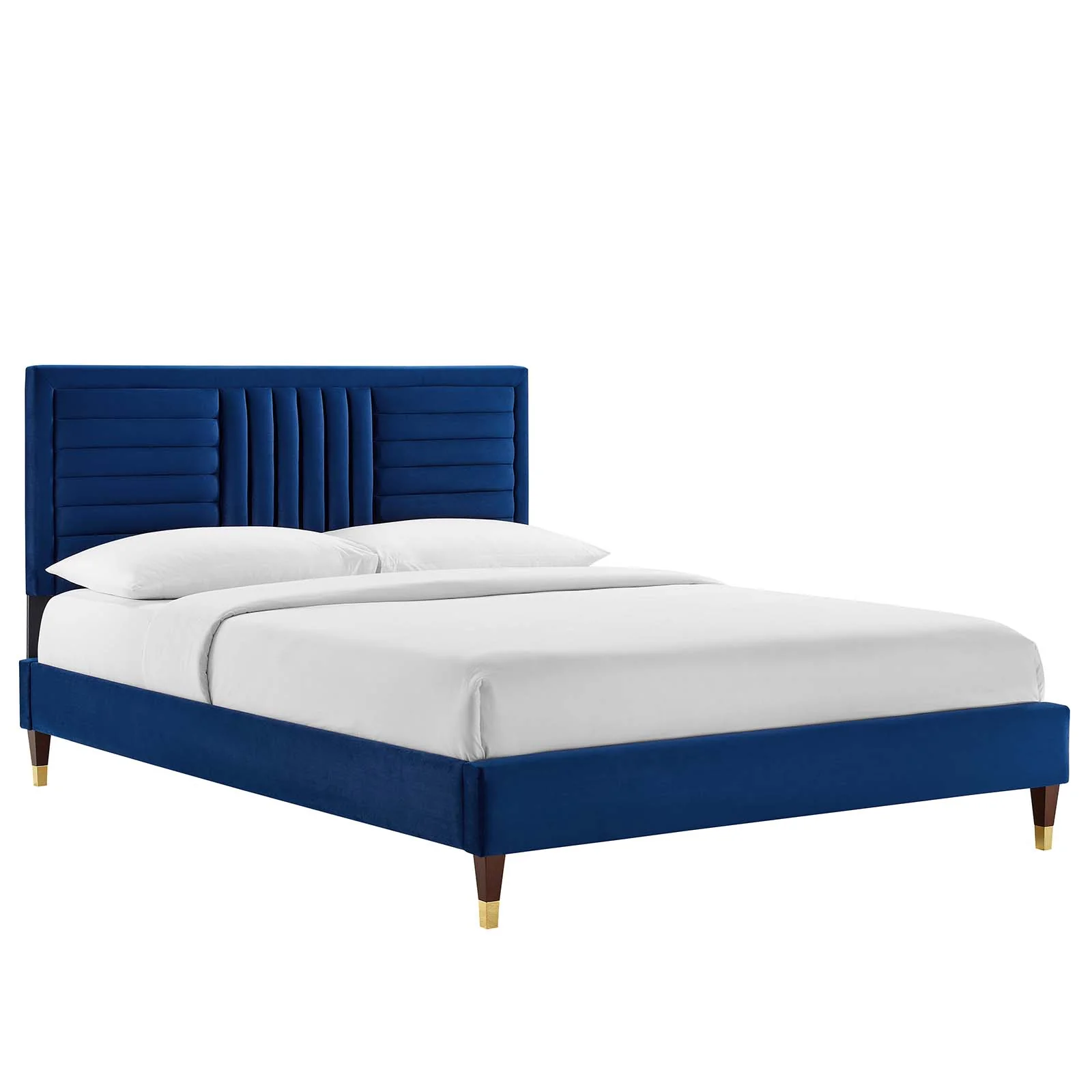 Sofia Channel Tufted Performance Velvet Twin Platform Bed By Modway - MOD-6983 - Image 17