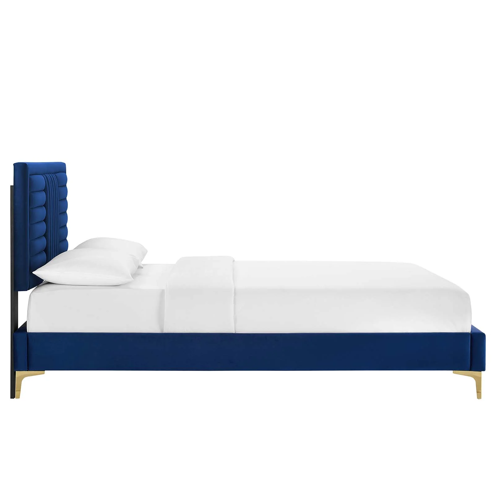 Sofia Channel Tufted Performance Velvet Twin Platform Bed By Modway - MOD-6991 - Image 18