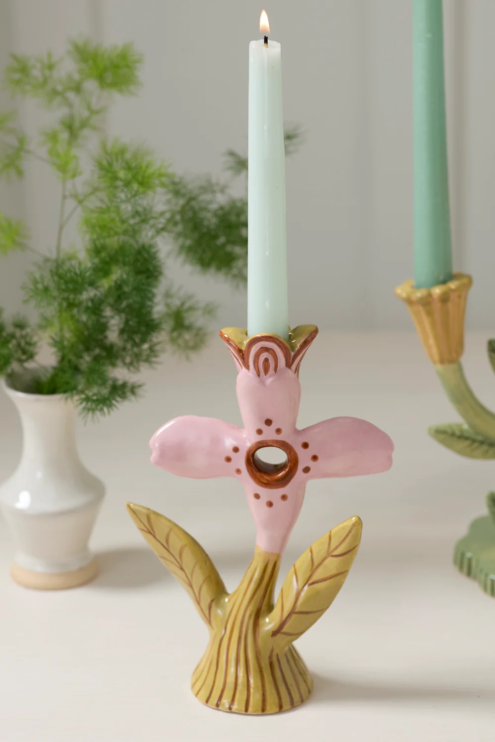 Soft Petal Candleholder - Limited Edition Set of 4 By Accent Decor - Image 10