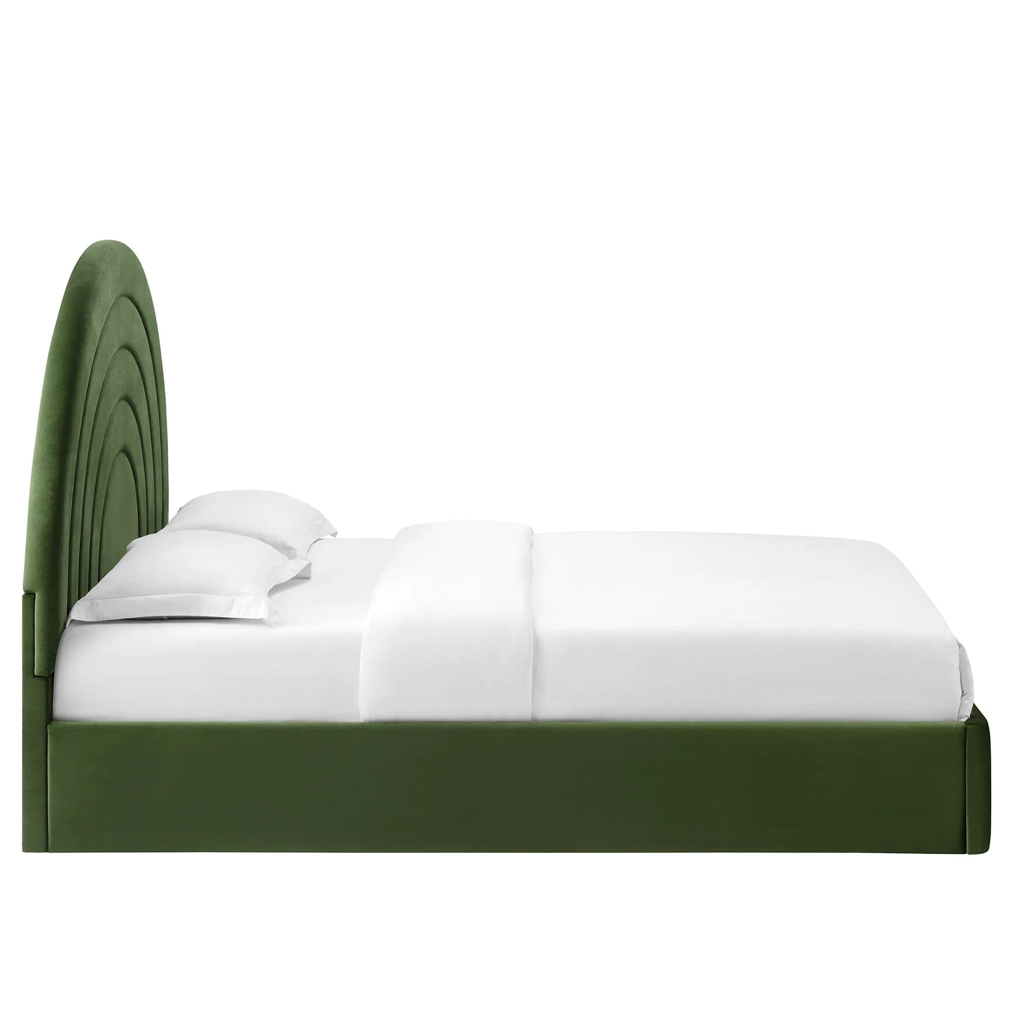 Solana Arched Performance Velvet King Platform Bed by Modway - Image 21