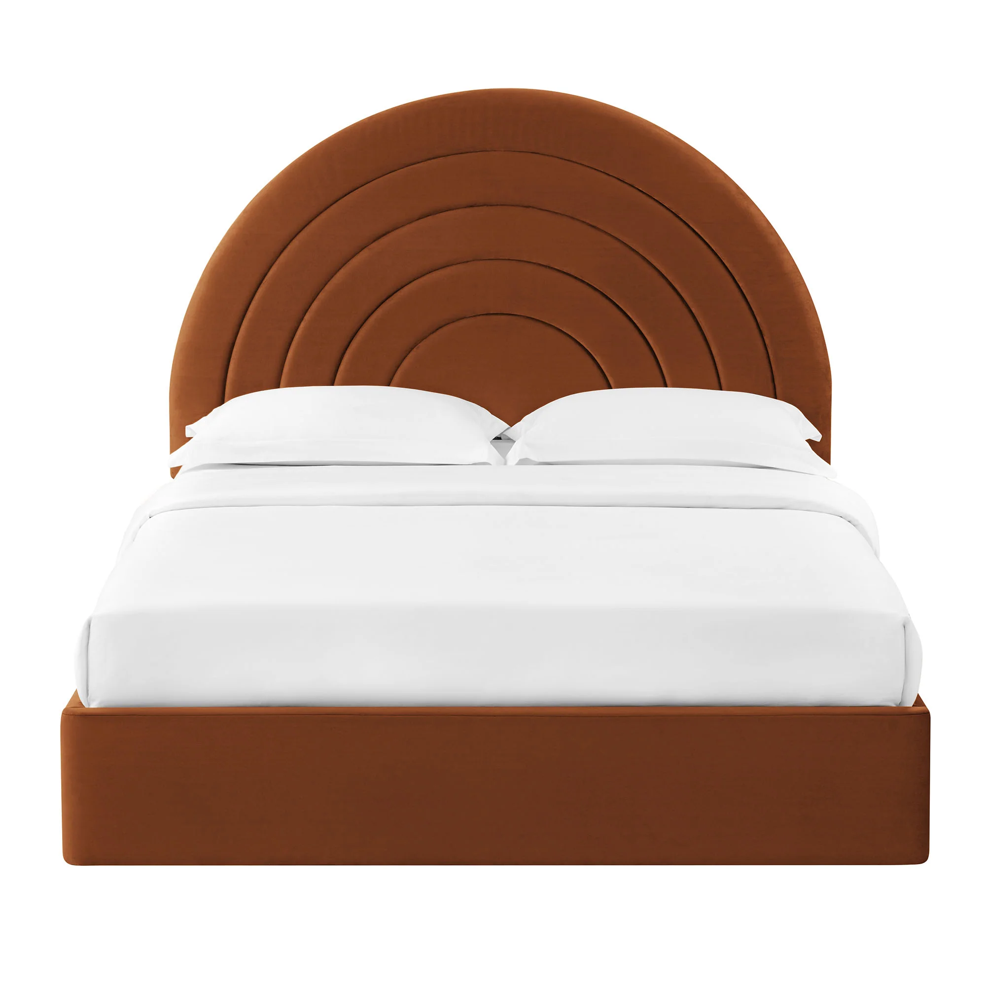 Solana Arched Performance Velvet King Platform Bed by Modway - Image 40