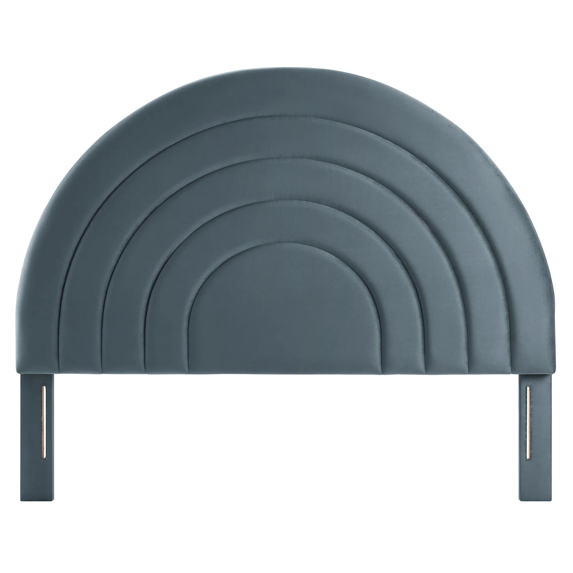 Solana Arched Performance Velvet Queen Headboard by Modway - Image 9