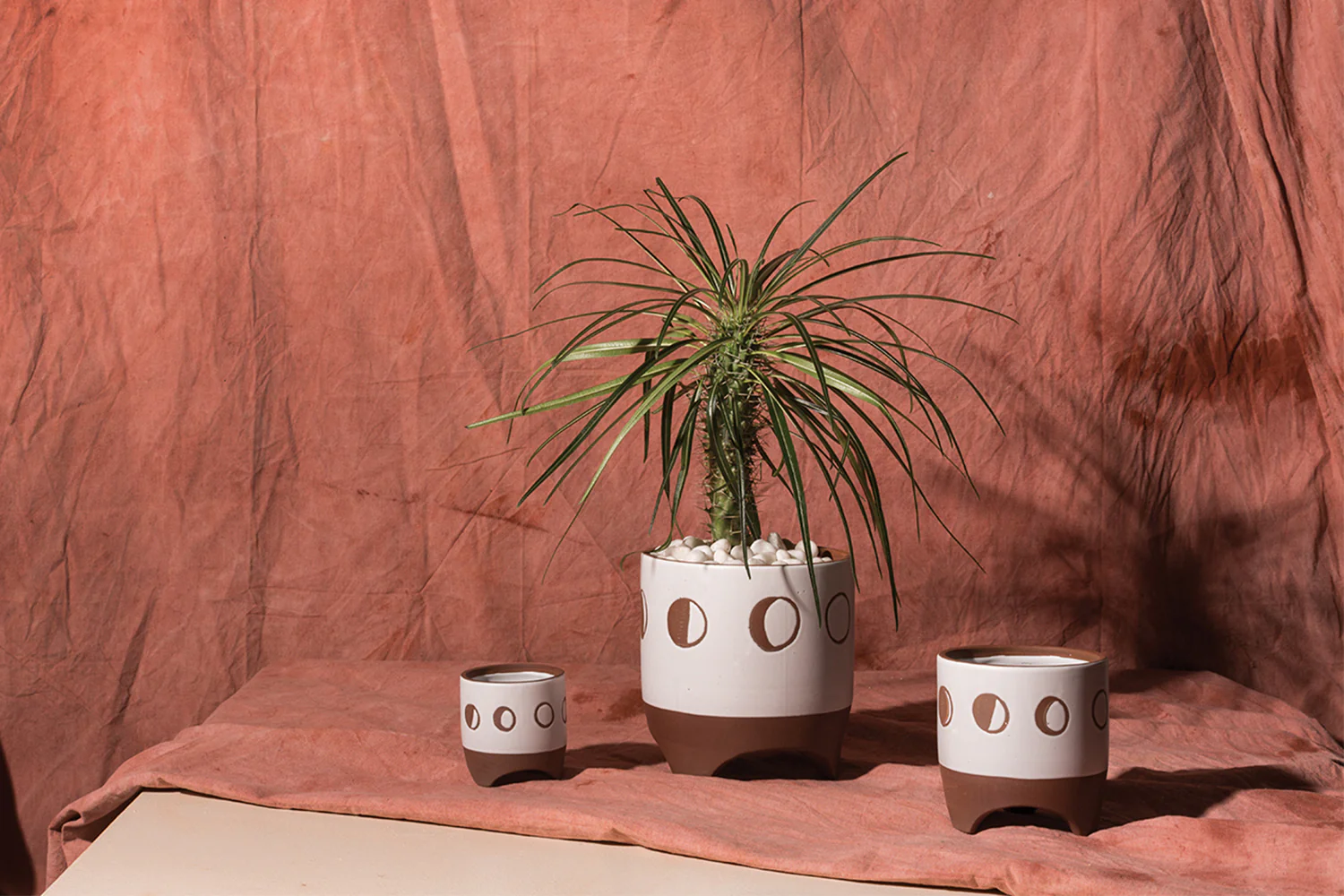 Solar Footed Pot Set of 8 By Accent Decor - Image 3