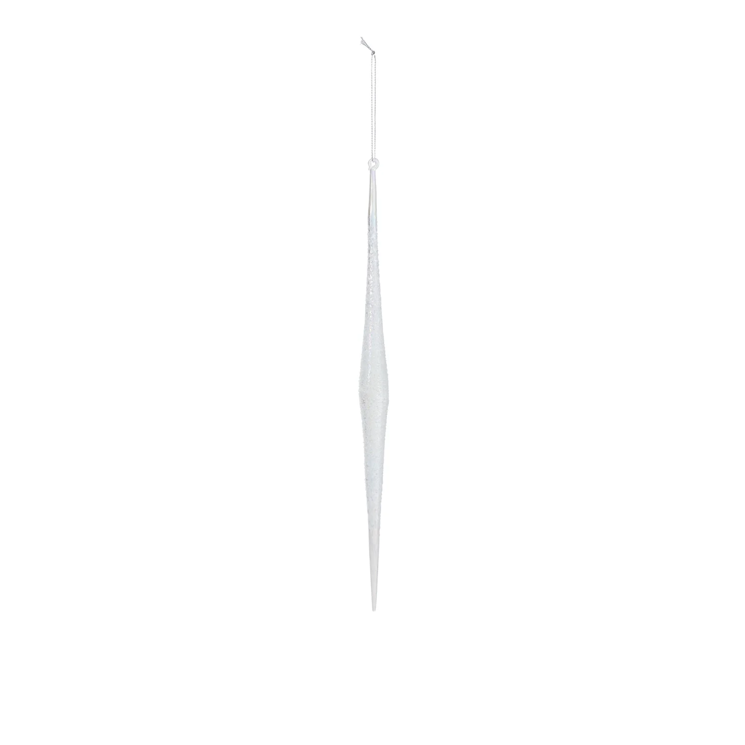 Sparkle Icicle Ornament Set of 8 By Accent Decor - Image 9