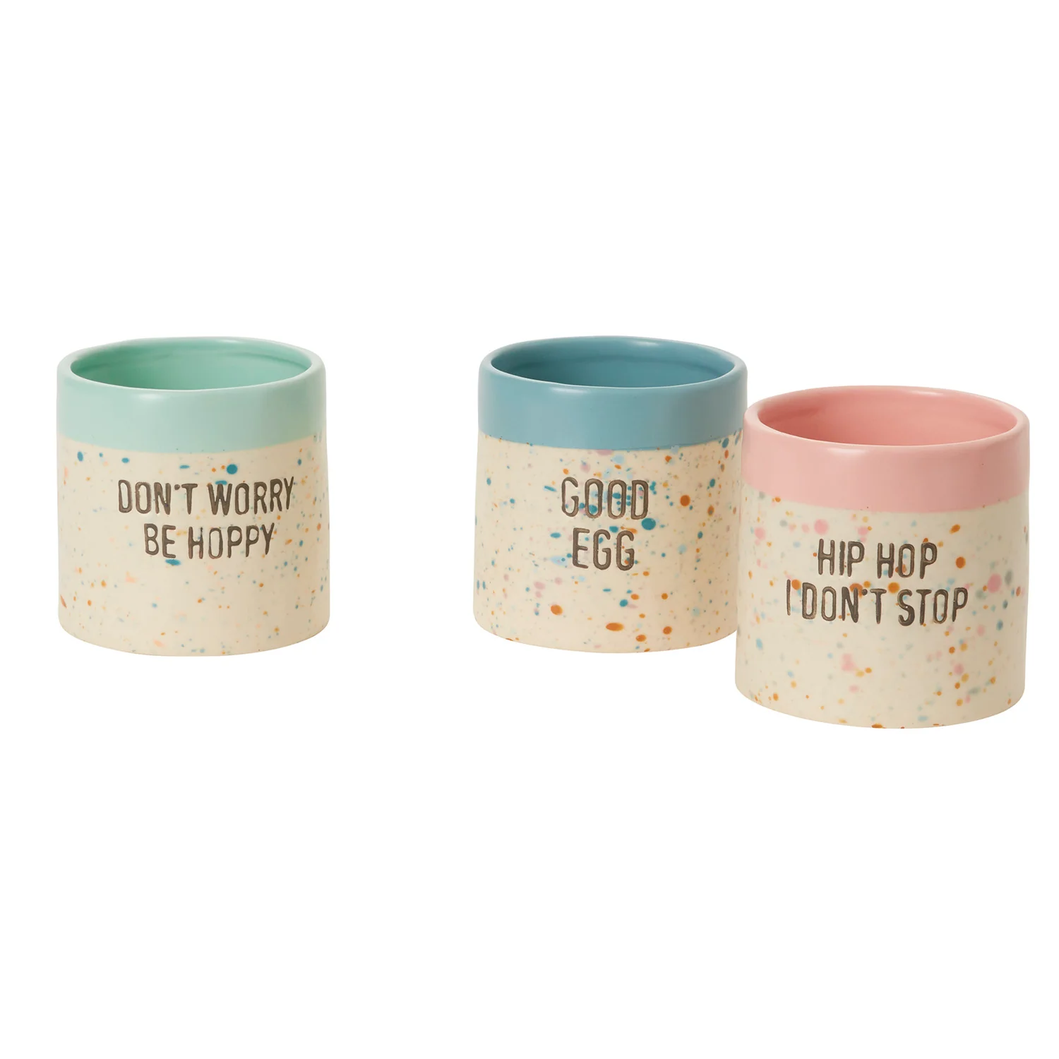 Spritz Easter Pot Set of 4 By Accent Decor - Image 4