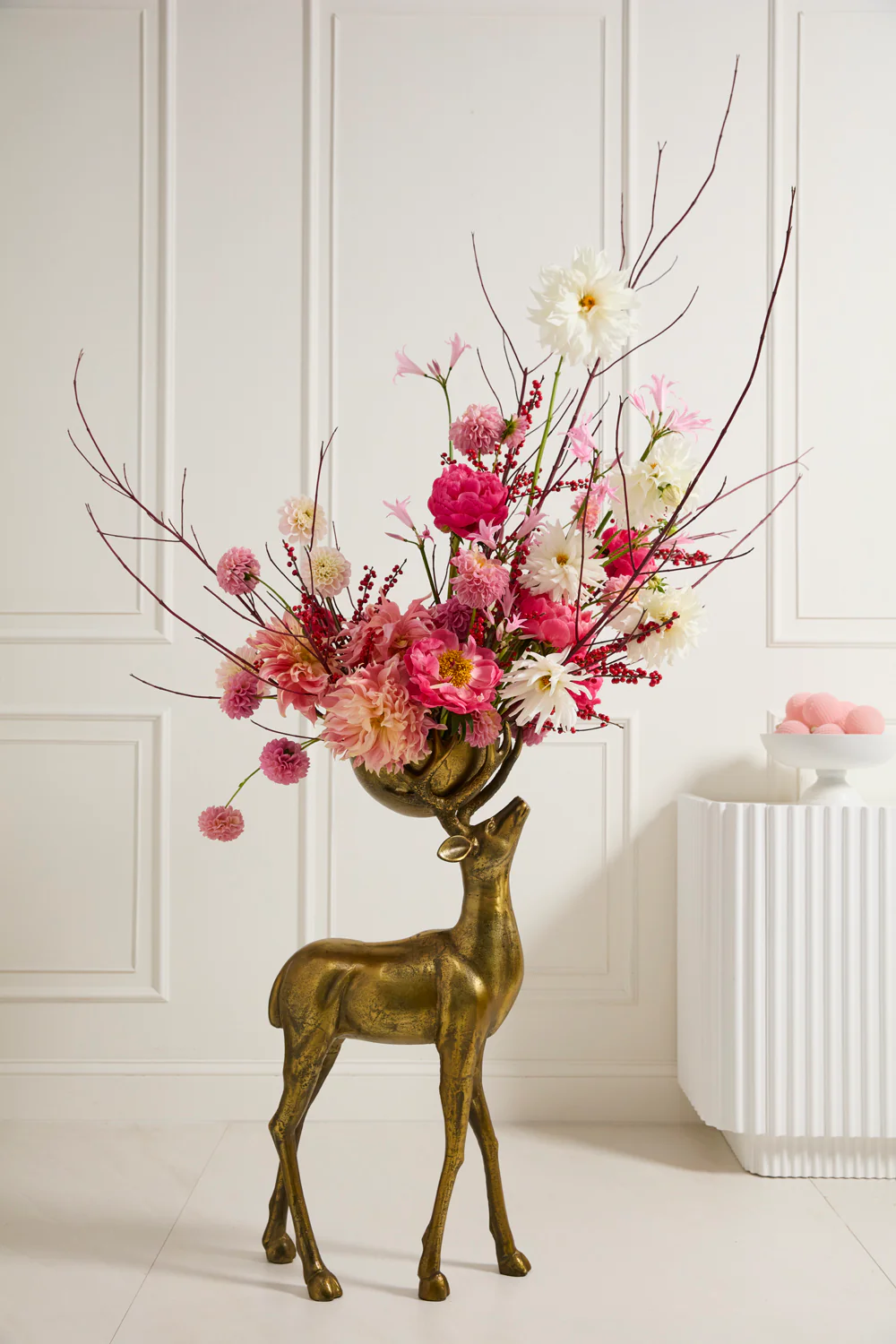 Standing Deer Bowl By Accent Decor - Image 3