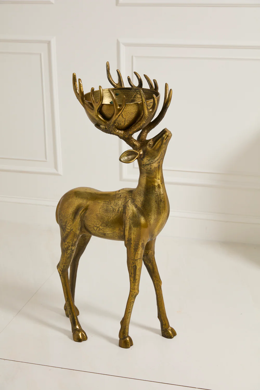 Standing Deer Bowl By Accent Decor - Image 4