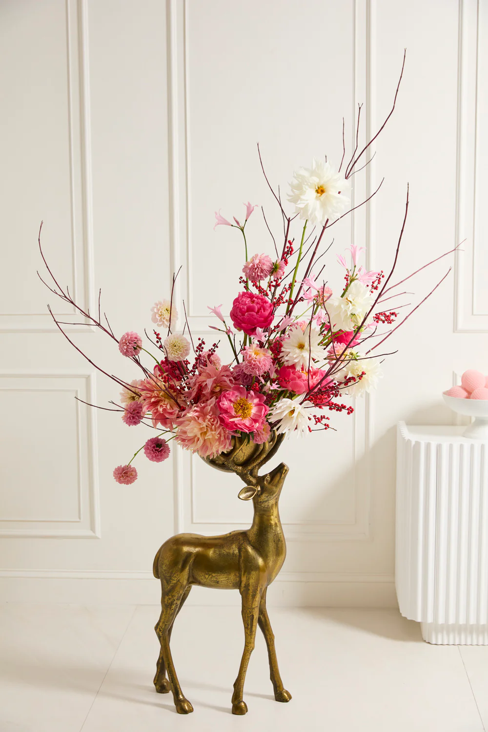 Standing Deer Bowl By Accent Decor - Image 8