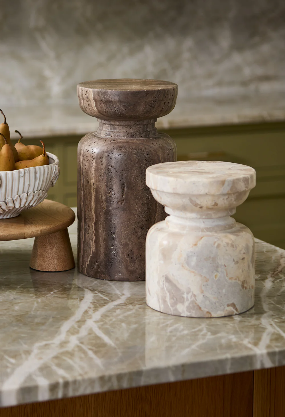 Stone Pedestal By Accent Decor - Image 5