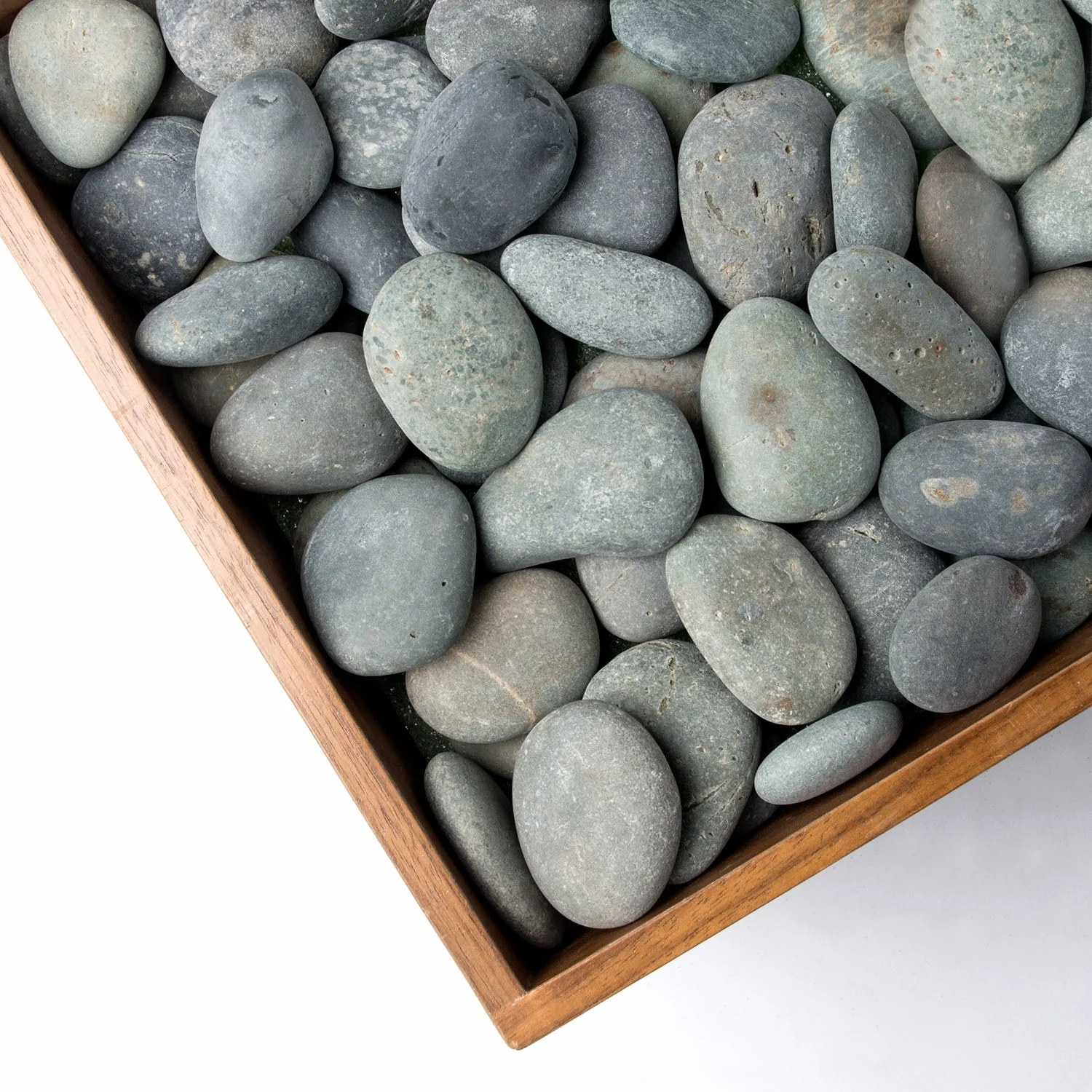 Stone Rocks, Natural River, 1- 2" By Gold Leaf - Image 2