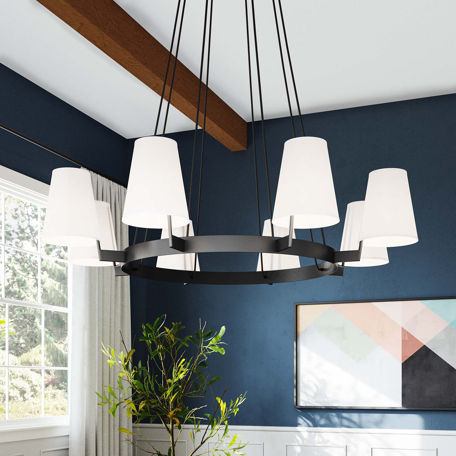 Surround 8-Light Chandelier By Modway - EEI-5641