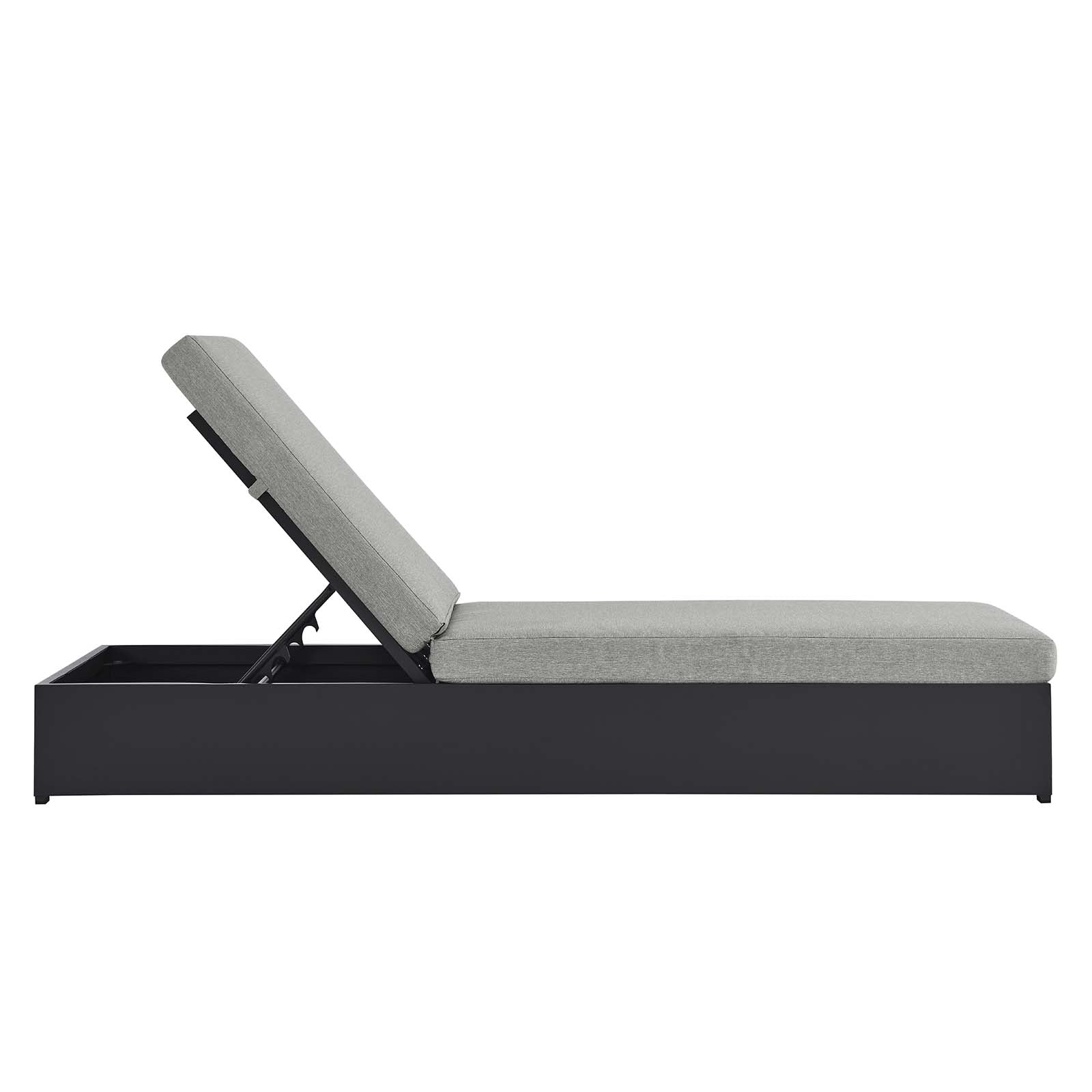 Tahoe Outdoor Patio Powder-Coated Aluminum Chaise Lounge Chair By Modway - EEI-6634 - Image 12