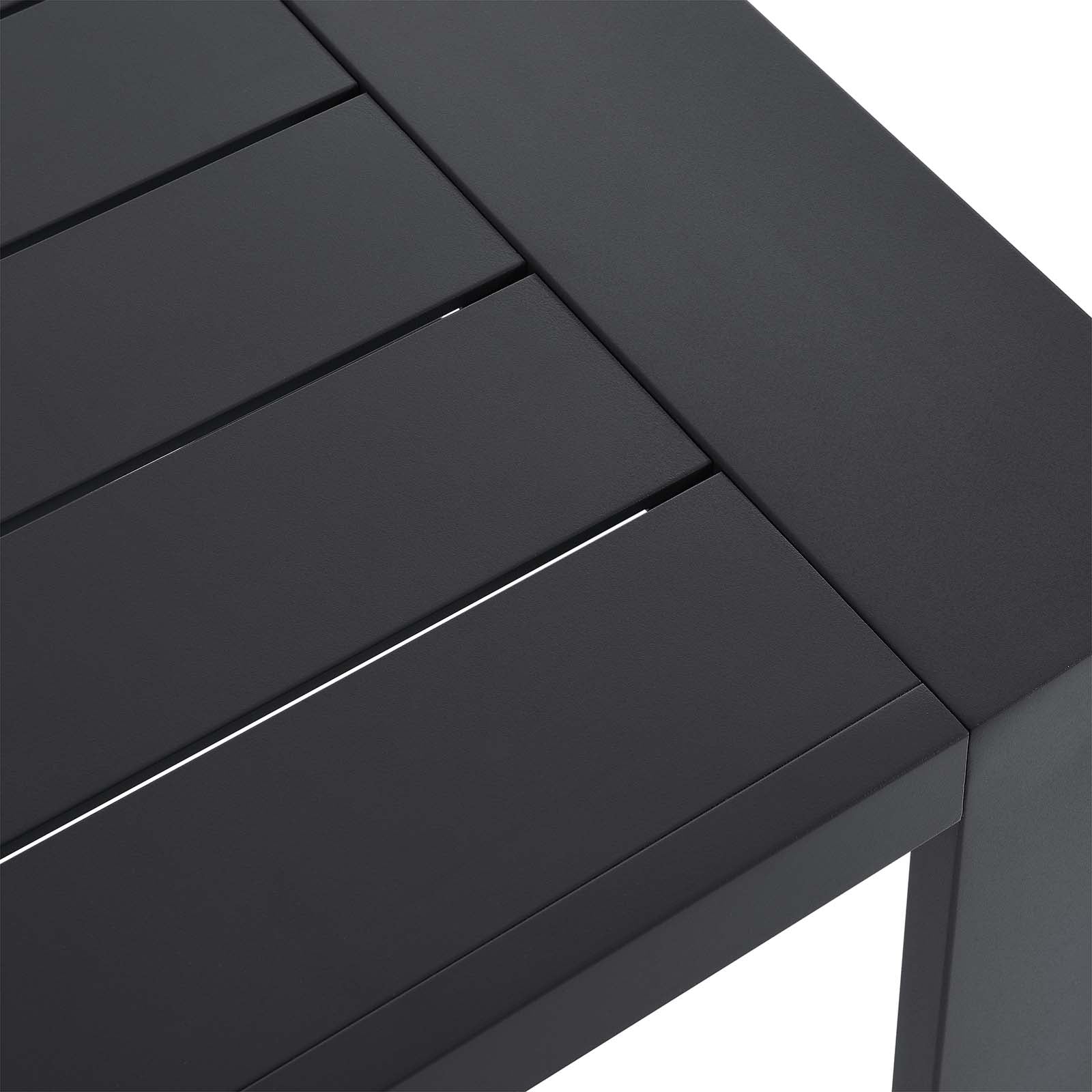 Tahoe Outdoor Patio Powder-Coated Aluminum End Table By Modway - EEI-6635 - Image 5