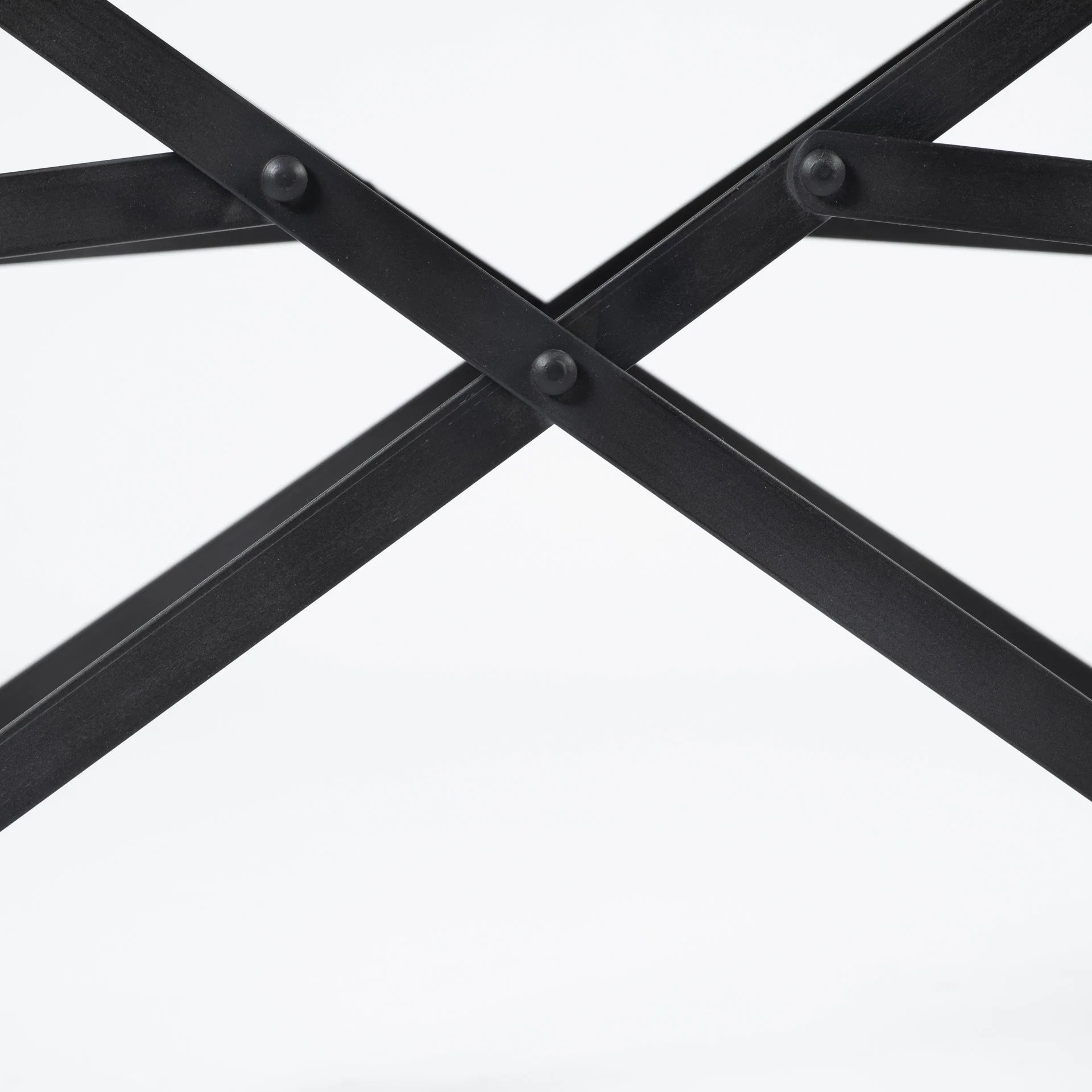 Tan Leather With Black Iron Frame Dining Chair By Homeroots - Image 9