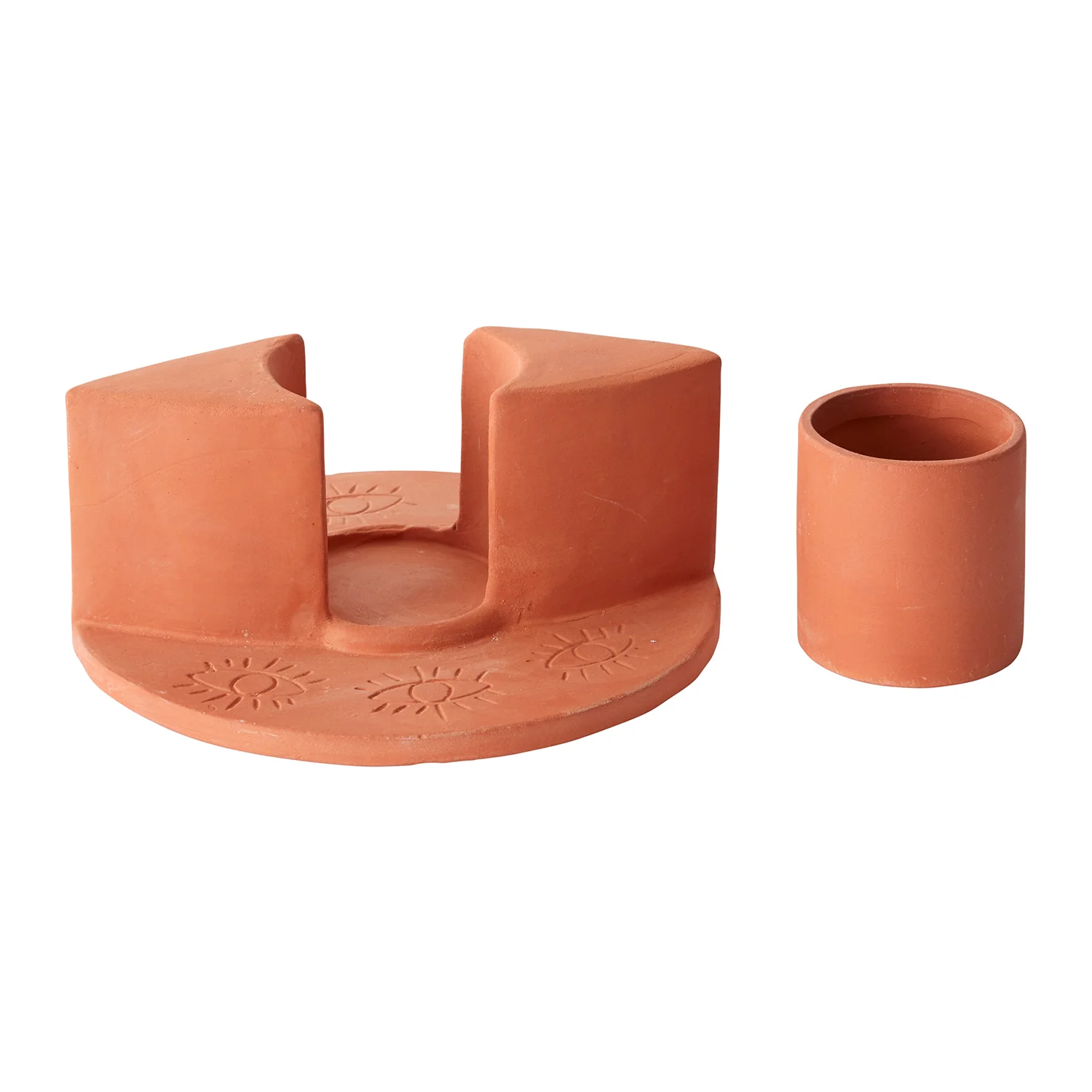 Third Eye Pot Set of 2 By Accent Decor - Image 4