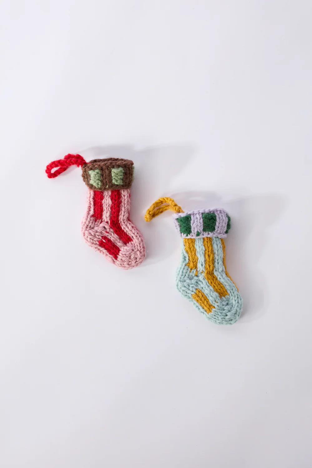 Tiny Stocking Ornament Set of 4 By Accent Decor - Image 3