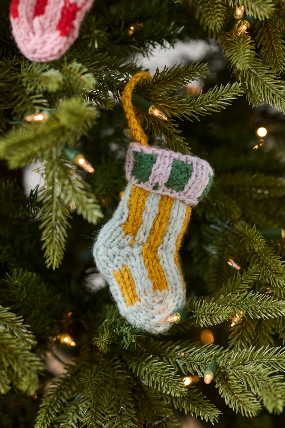 Tiny Stocking Ornament Set of 4 By Accent Decor - Image 5