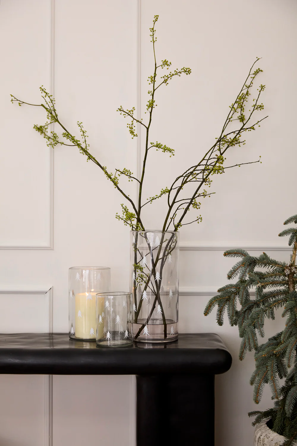 Tiny Tree Votive Set of 2 By Accent Decor - Image 3