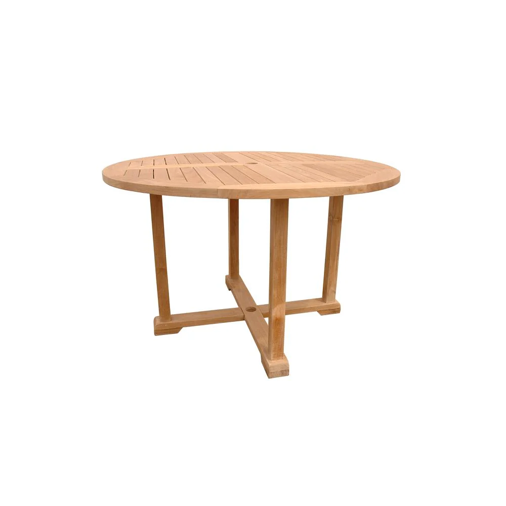 Tosca 4-Foot Round Table W/ Frame By Anderson Teak