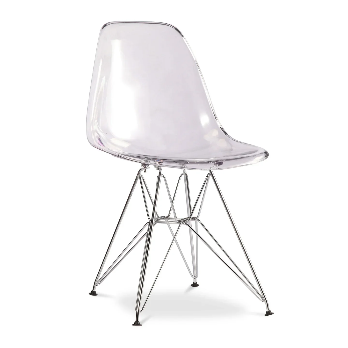 Tower Dining Chair, Clear By World Modern Design