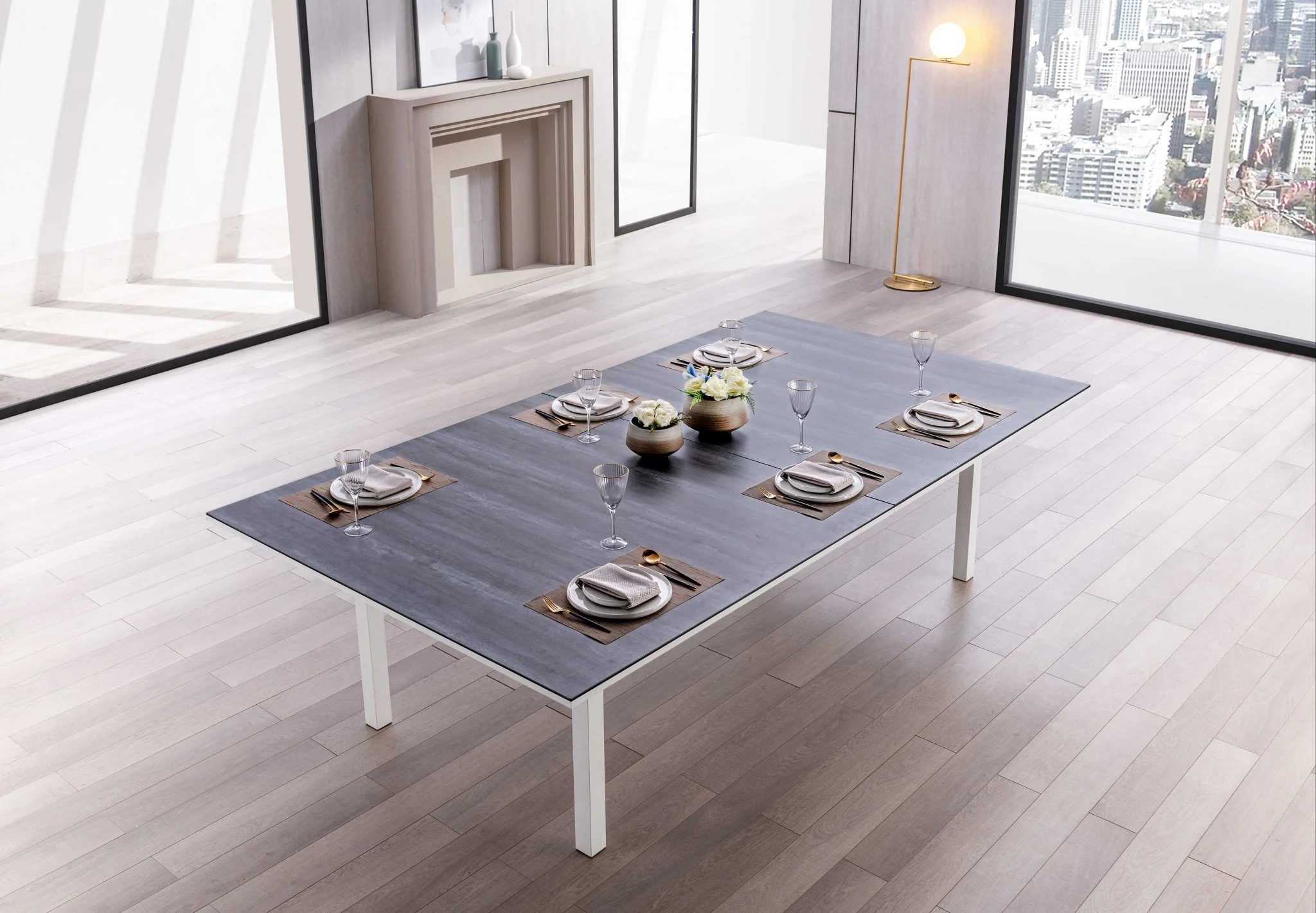 Two In One Dining and Ping Pong Table By Homeroots