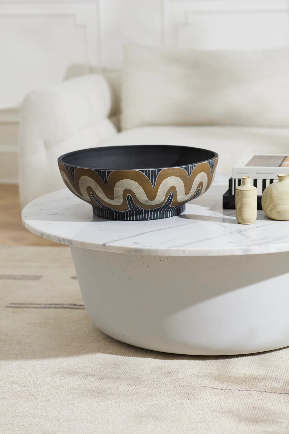 Undula Bowl By Accent Decor - Image 3