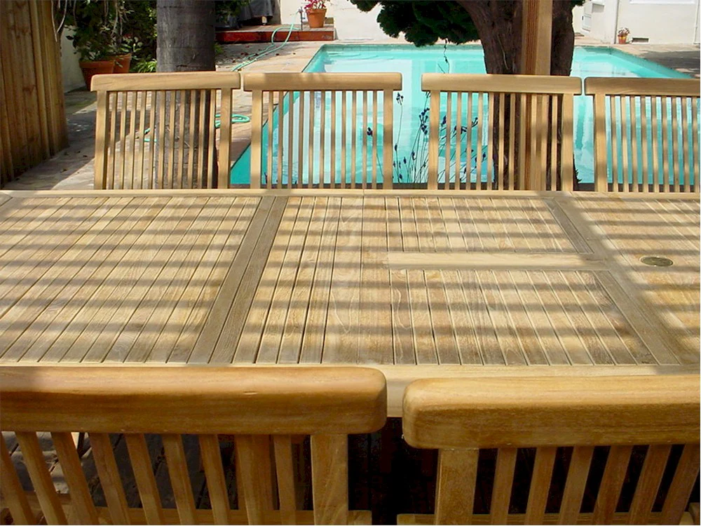 Valencia Classic 11-Pieces Dining Set By Anderson Teak