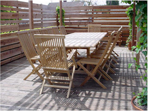 Valencia Classic 15-Pieces Dining Set By Anderson Teak