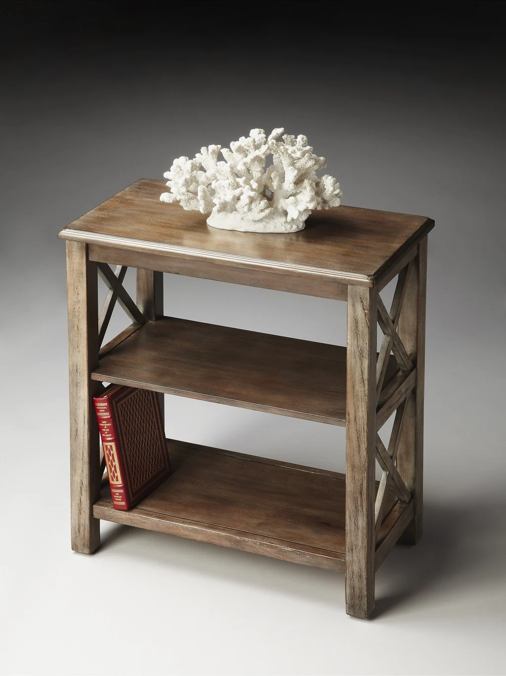Vance Dusty Trail Bookcase By Homeroots