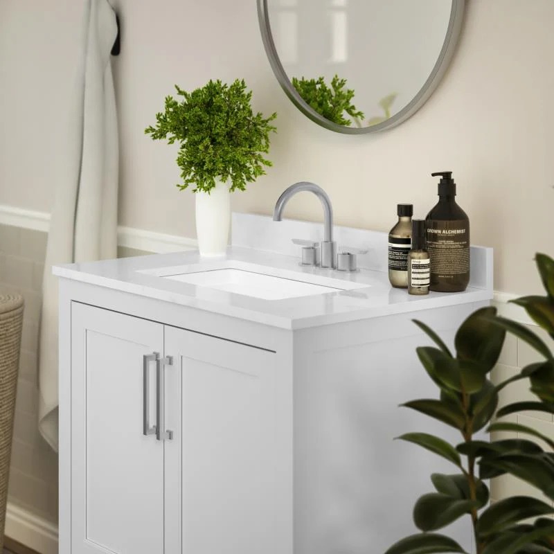 Vega 30 Inch Bathroom Vanity with Sink Combo By Flash Furniture - Image 9