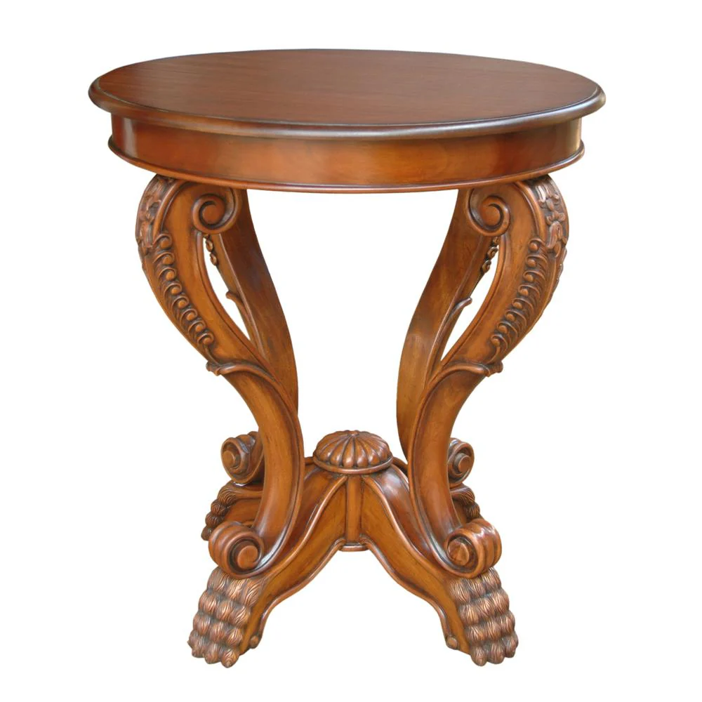 Victorian Claw Feet Side Table By Anderson Teak