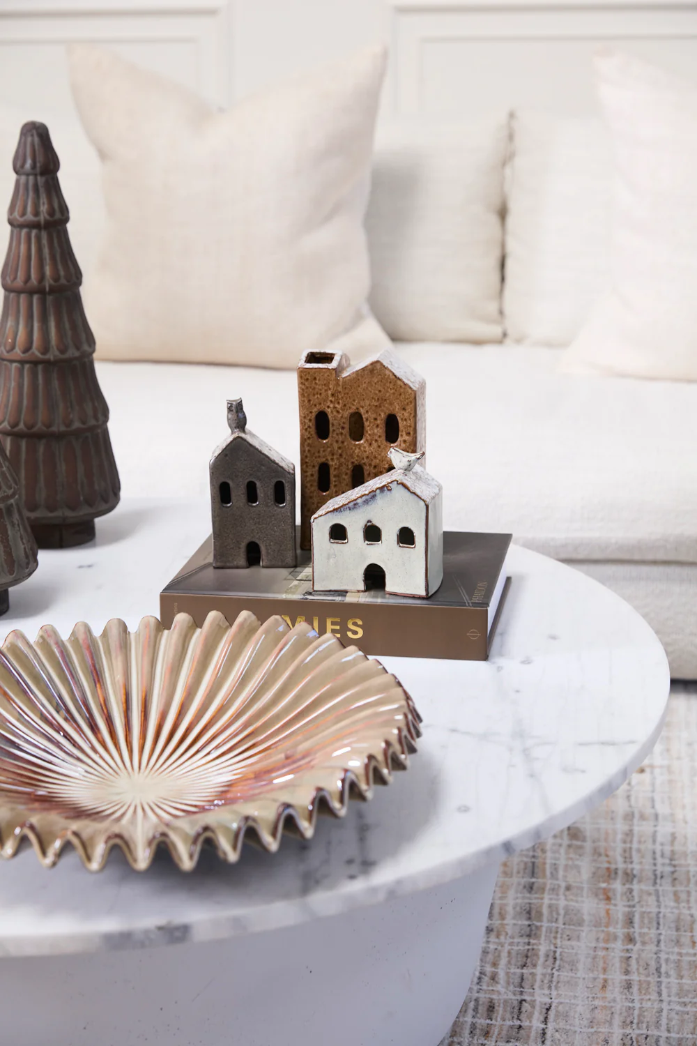 Village House Set of 4 By Accent Decor - Image 3