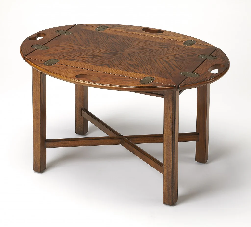 Vintage Oak Table By Homeroots