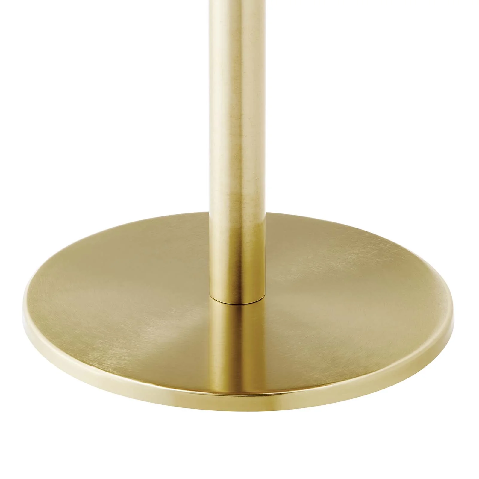 Viva Round White Marble Side Table By Modway - EEI-6609 - Image 5