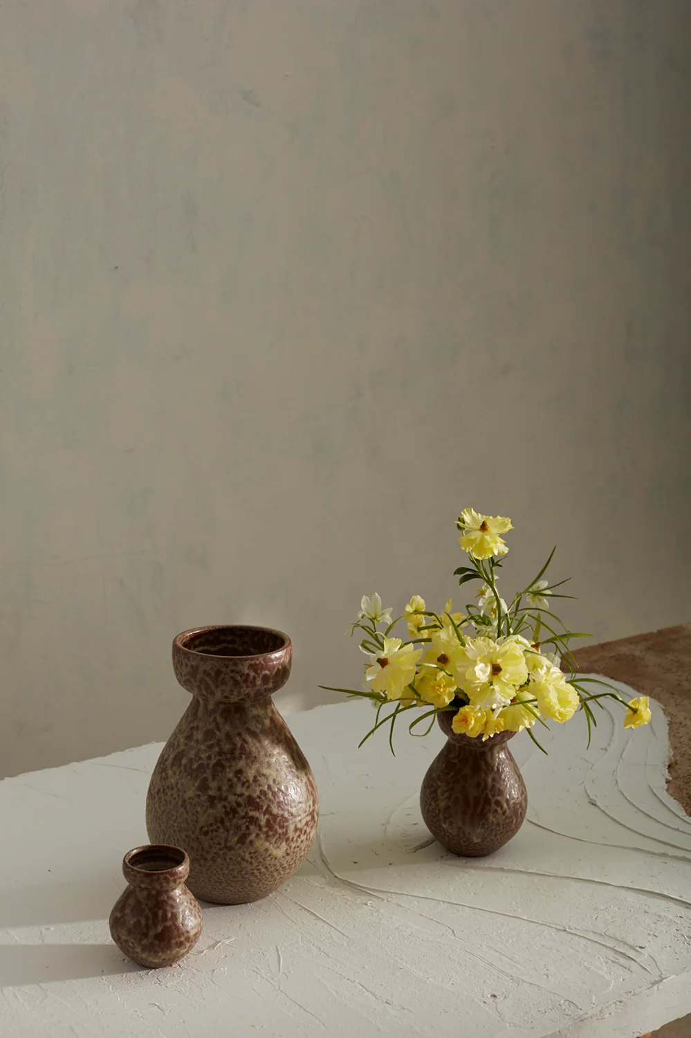Volcanic Vase Set of 4 By Accent Decor - Image 3