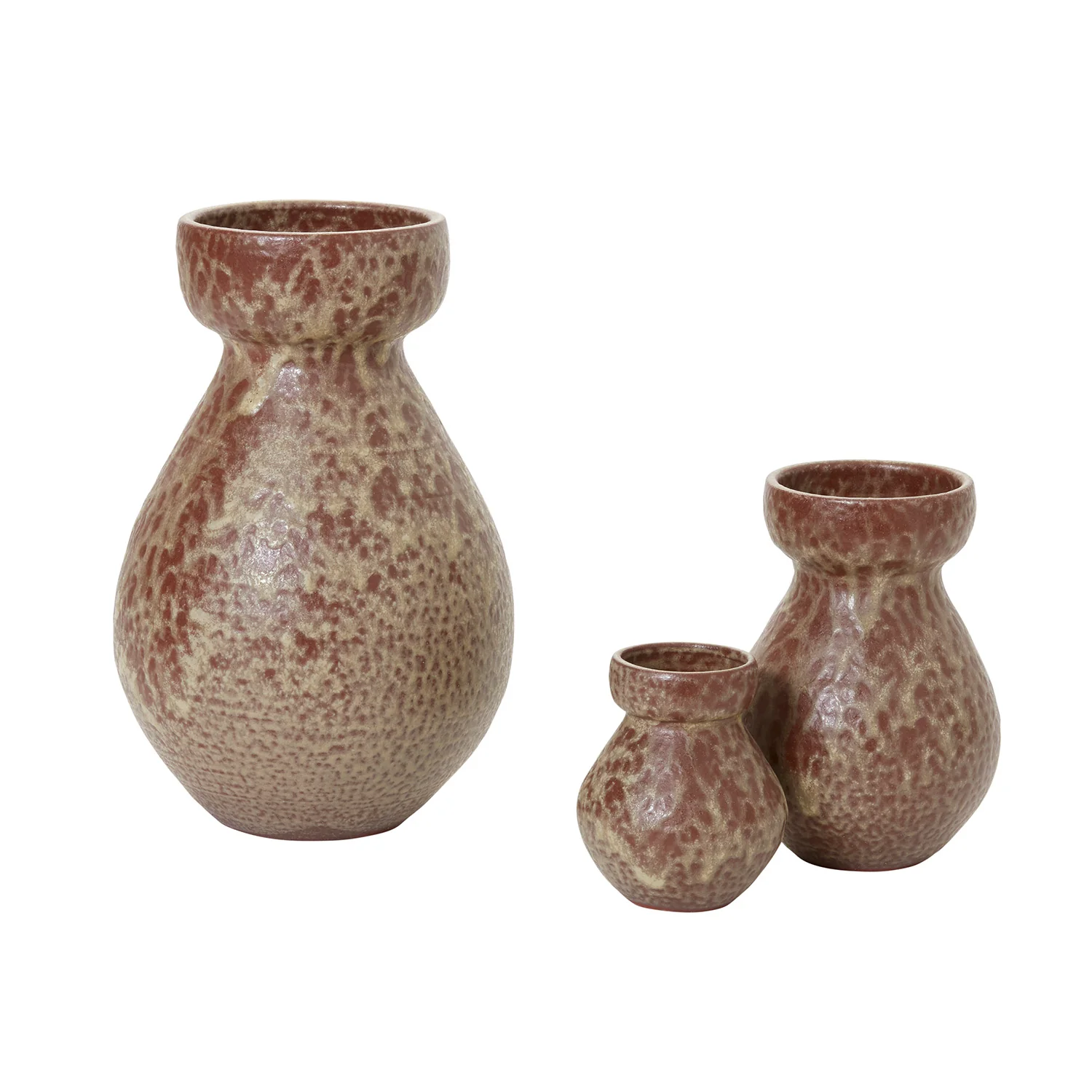 Volcanic Vase Set of 4 By Accent Decor - Image 5