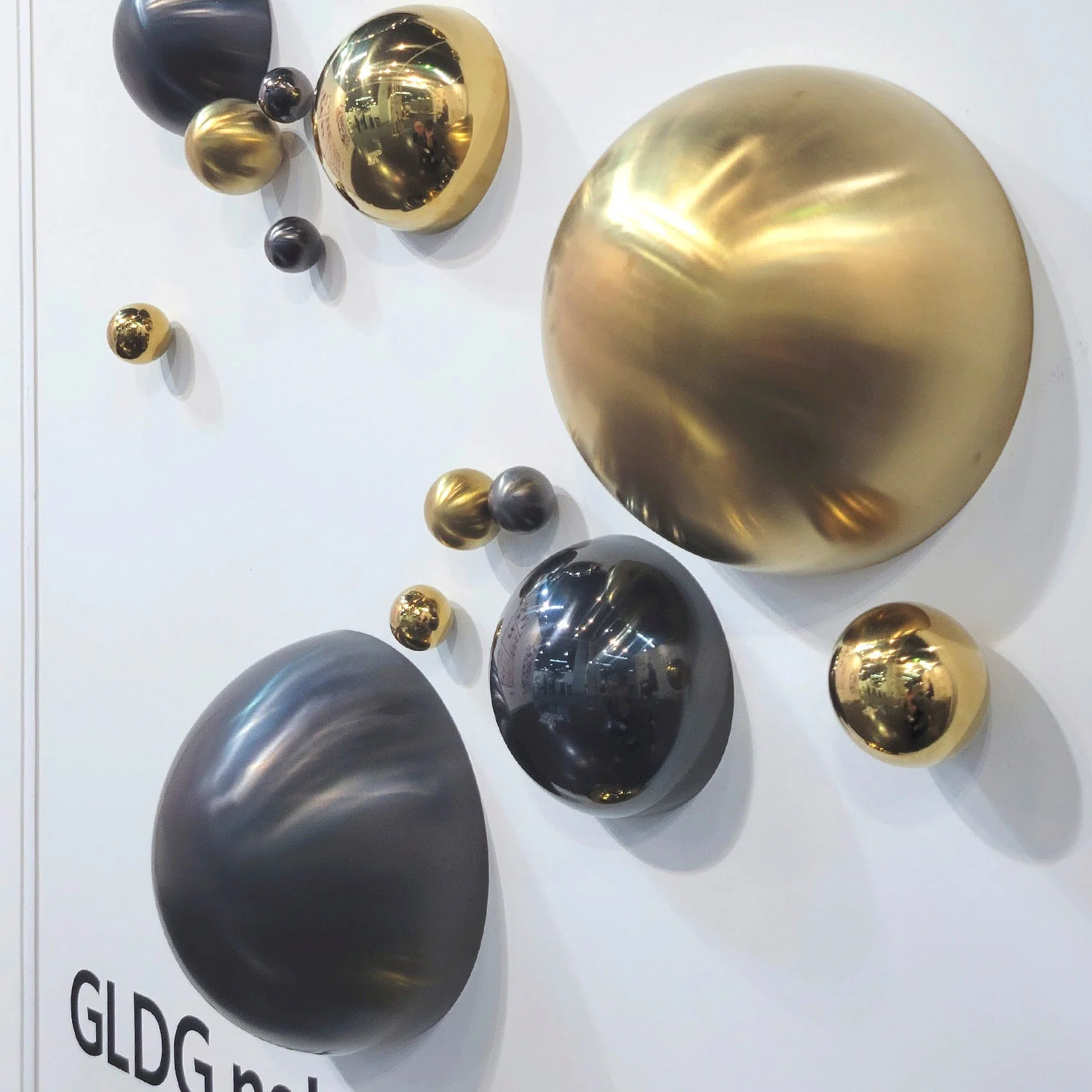 Wall Play™: Orb, Gold Gloss, Set/10 By Gold Leaf - Image 8