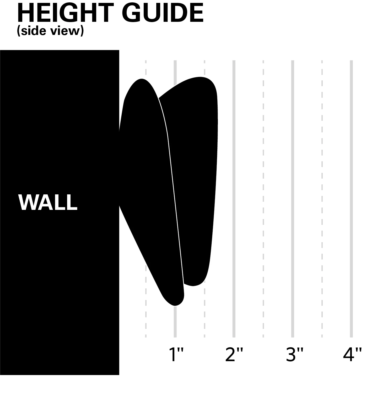 Wall Play™: Wings #3, DK Grey/ Black By Gold Leaf - Image 6