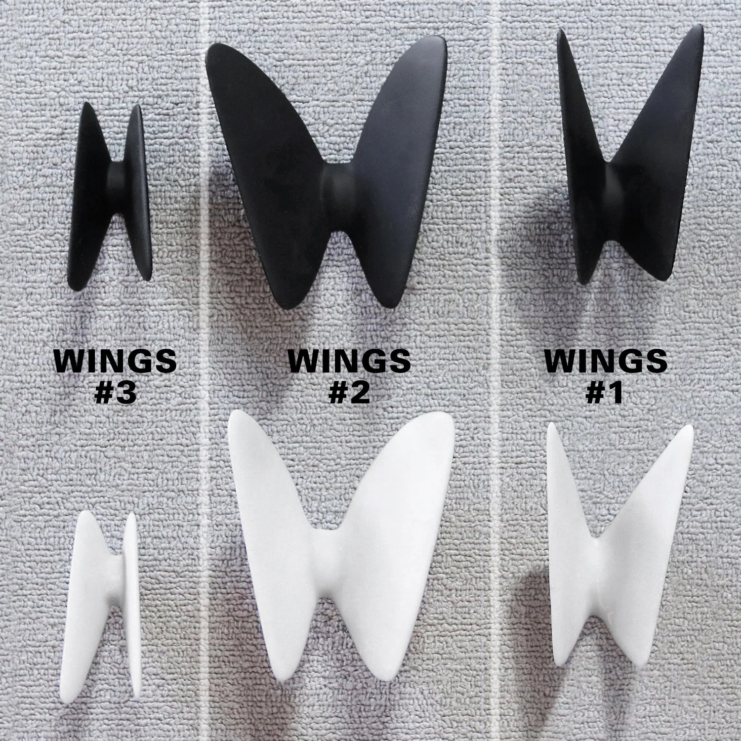 Wall Play™: Wings #3, Off-White By Gold Leaf - Image 5
