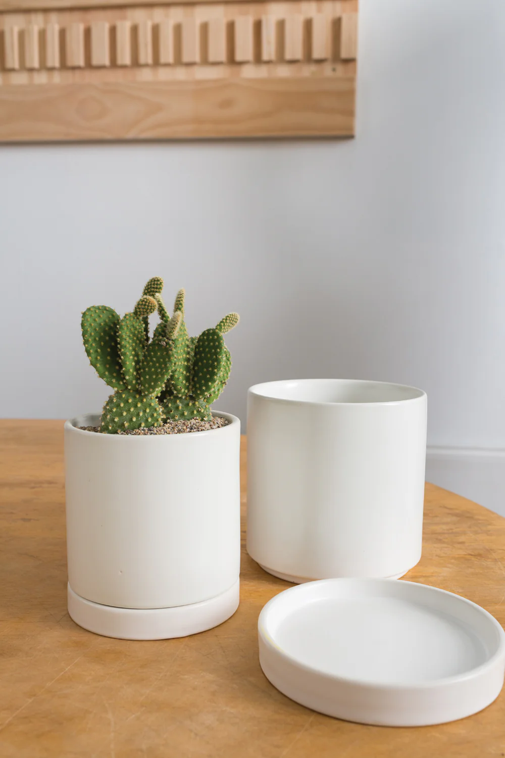 White Romey Pot By Accent Decor - Image 10