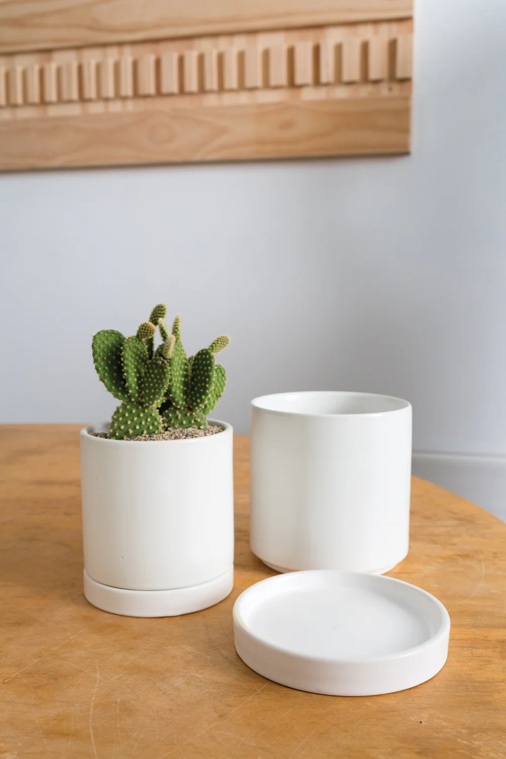 White Romey Pot By Accent Decor - Image 11