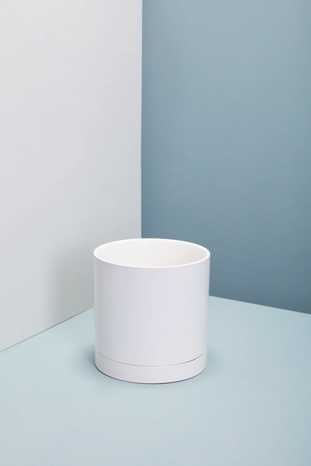 White Romey Pot By Accent Decor - Image 4
