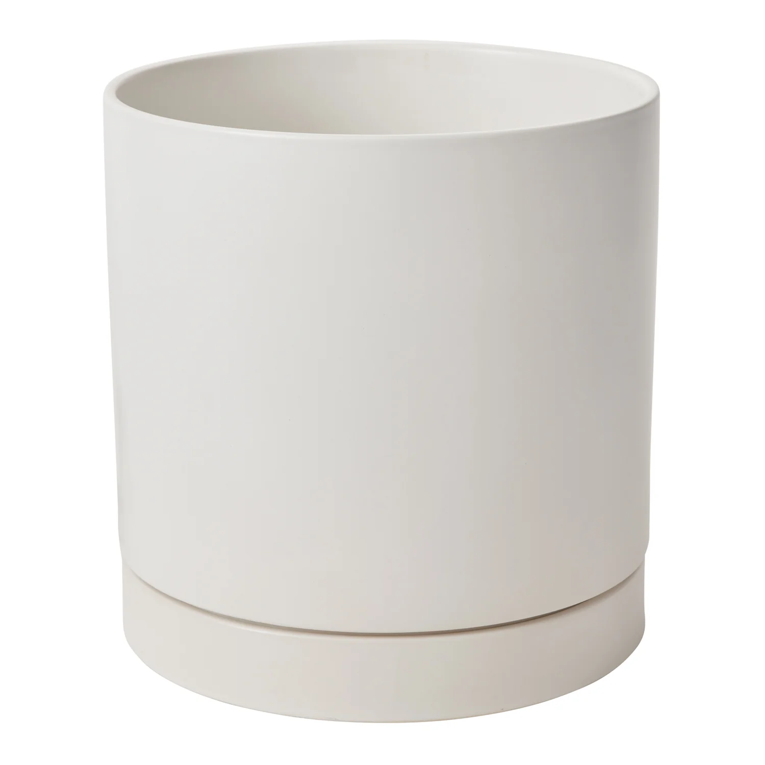 White Romey Pot By Accent Decor - Image 5