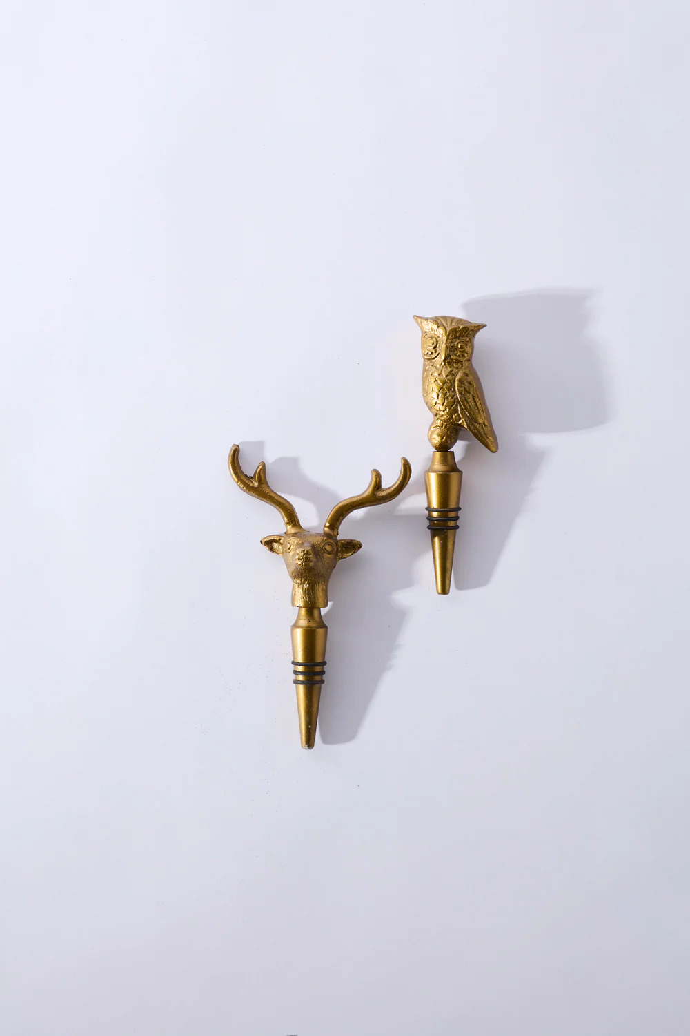 Winter Woods Bottle Stopper Set of 8 By Accent Decor - Image 3